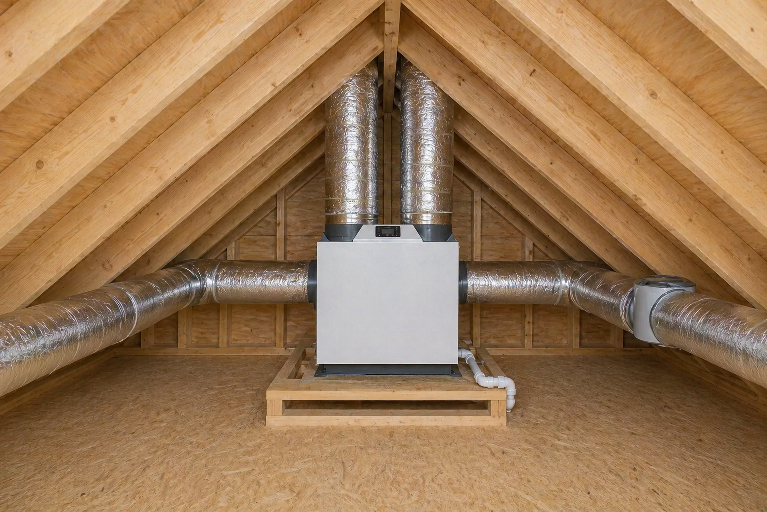 MVHR attic